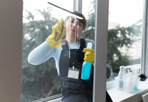 Nettoyage de vitres intérieures et extérieures à la Suze-sur-Sarthe